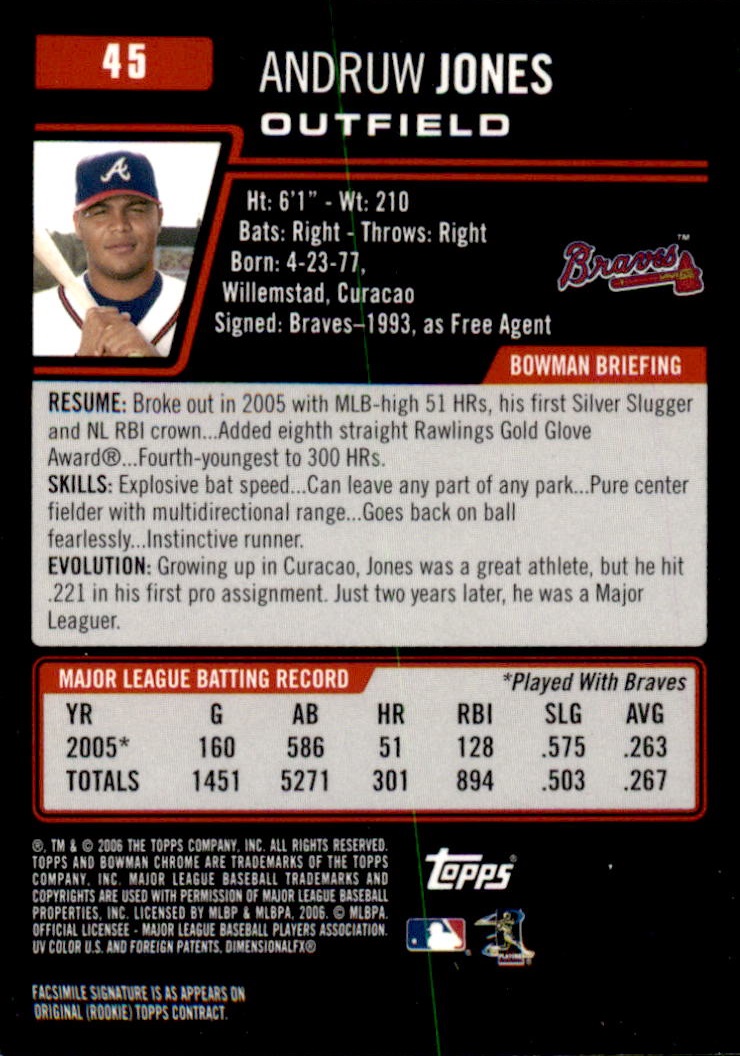 2006 Bowman Chrome Baseball Part 1 - Picture 69 of 412