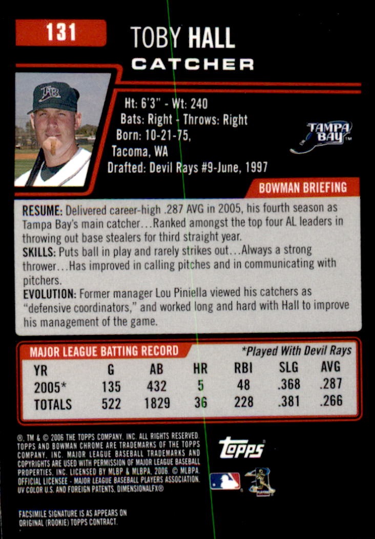 2006 Bowman Chrome Baseball Part 1 - Picture 200 of 412