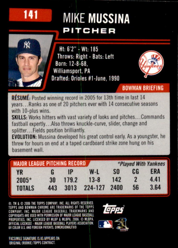 2006 Bowman Chrome Baseball Part 1 - Picture 220 of 412