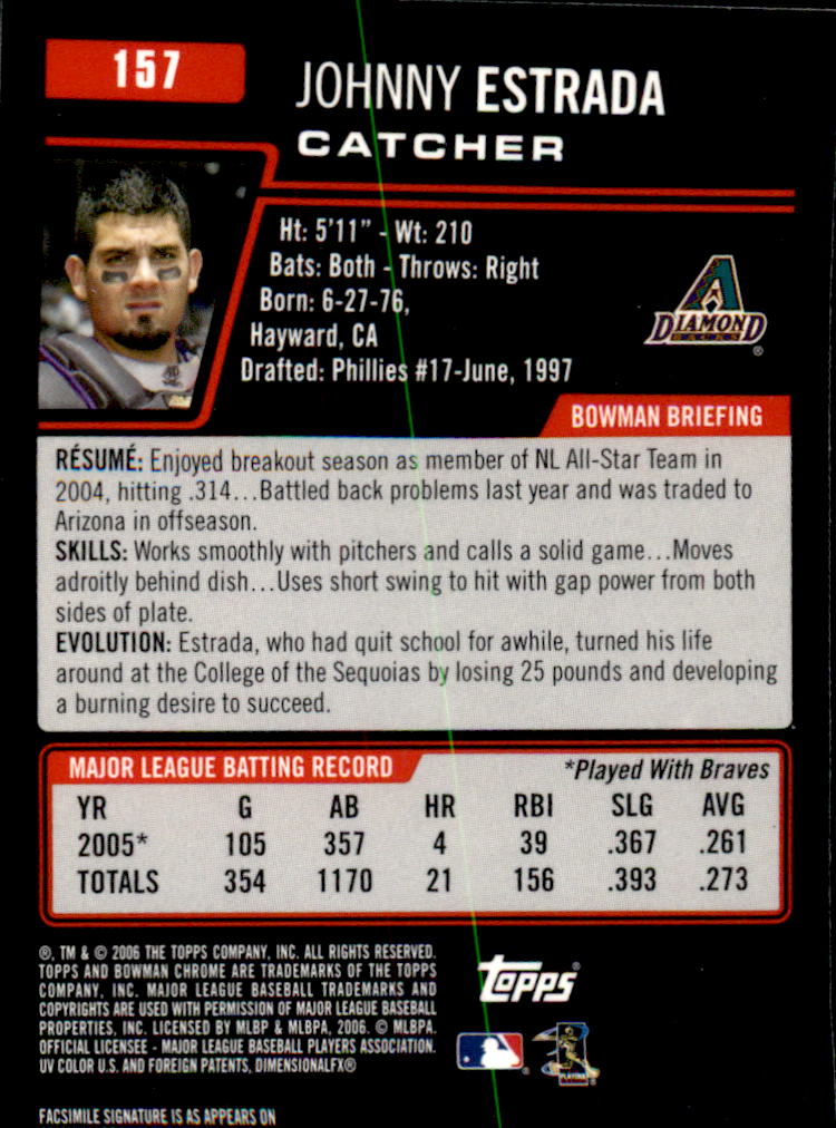 2006 Bowman Chrome Baseball Part 1 - Picture 238 of 412