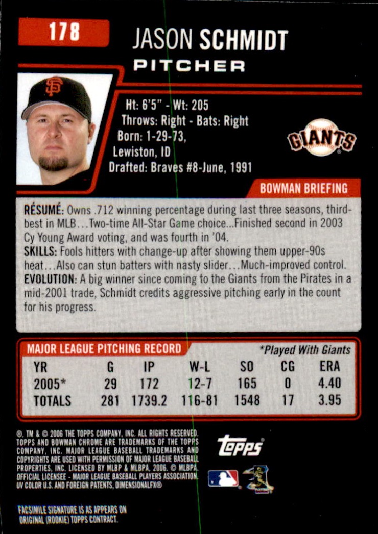2006 Bowman Chrome Baseball Part 1 - Picture 270 of 412
