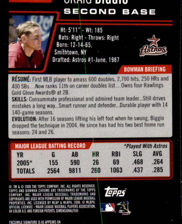 2006 Bowman Chrome Baseball Part 1 - Picture 296 of 412