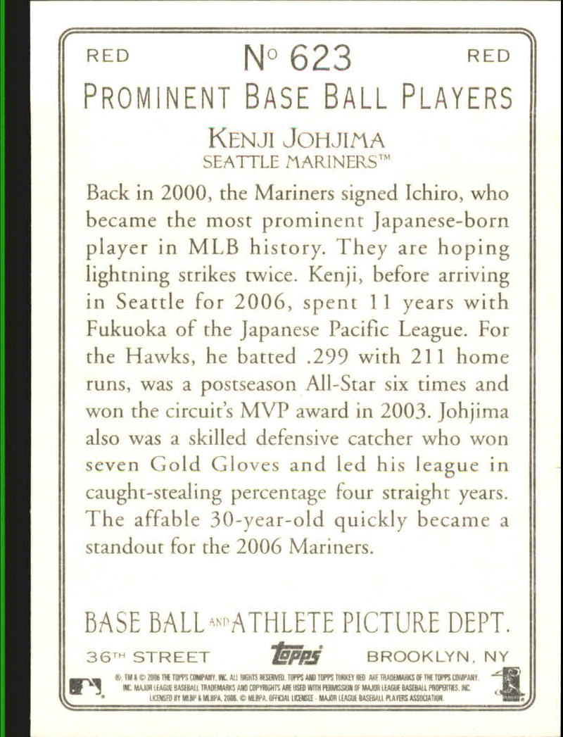 2006 Topps Turkey Red Baseball Part 3 - Picture 25 of 117