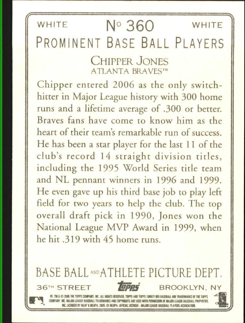 2006 Topps Turkey Red Baseball Part 3 - Picture 55 of 117