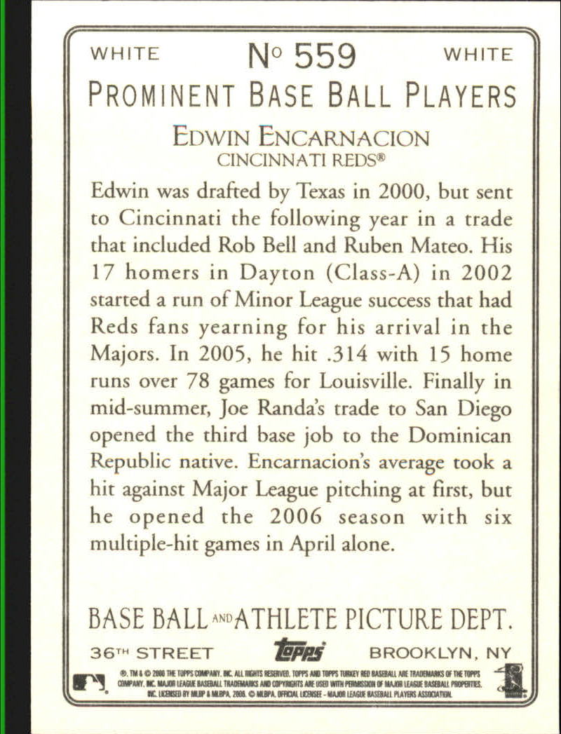 2006 Topps Turkey Red Baseball Part 3 - Picture 101 of 117