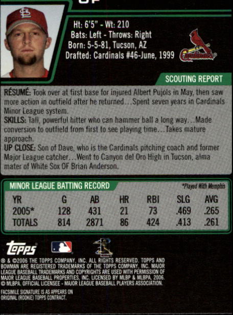 2006 Bowman Draft Baseball Part 1 Main Set (Paper) - Picture 19 of 329