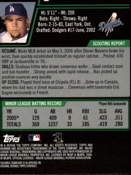 2006 Bowman Draft Baseball Part 1 Main Set (Paper) - Picture 27 of 329