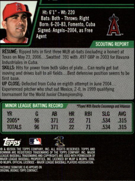 2006 Bowman Draft Baseball Part 1 Main Set (Paper) - Picture 43 of 329