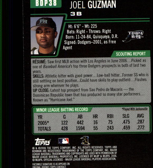 2006 Bowman Draft Baseball Part 1 Main Set (Paper) - Picture 77 of 329