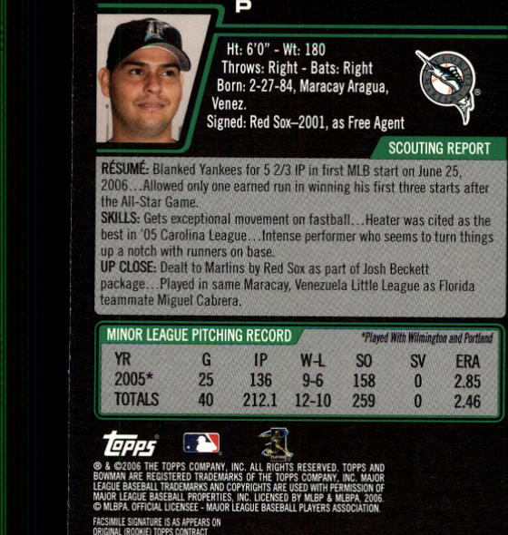 2006 Bowman Draft Baseball Part 1 Main Set (Paper) - Picture 89 of 329