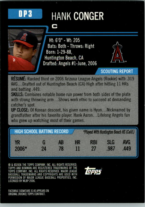 2006 Bowman Draft Baseball Part 1 Main Set (Paper) - Picture 117 of 329