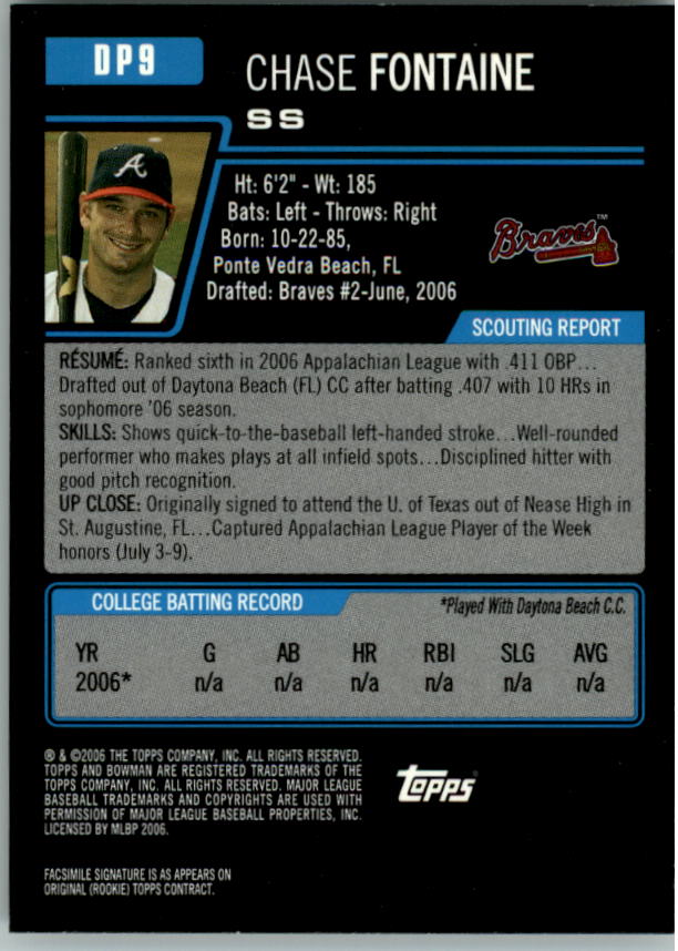 2006 Bowman Draft Baseball Part 1 Main Set (Paper) - Picture 129 of 329