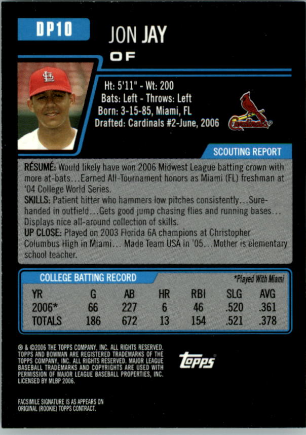 2006 Bowman Draft Baseball Part 1 Main Set (Paper) - Picture 131 of 329