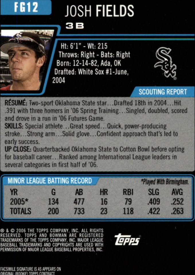2006 Bowman Draft Baseball Part 1 Main Set (Paper) - Picture 263 of 329