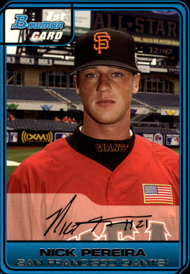 2006 Bowman Draft Baseball Part 1 Main Set (Paper) - Picture 280 of 329