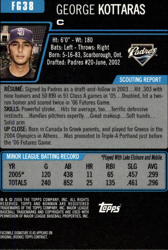 2006 Bowman Draft Baseball Part 1 Main Set (Paper) - Picture 315 of 329
