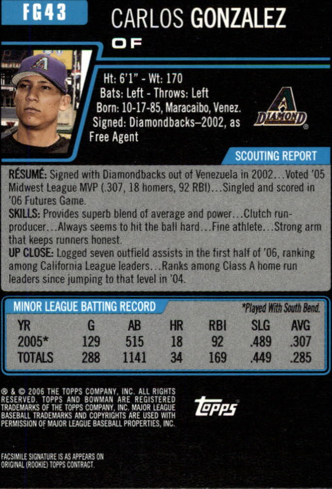 2006 Bowman Draft Baseball Part 1 Main Set (Paper) - Picture 325 of 329