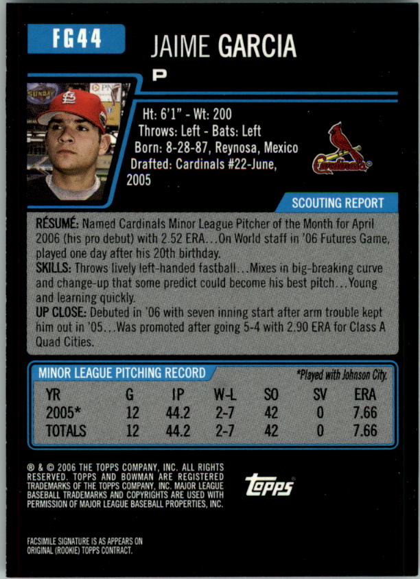 2006 Bowman Draft Baseball Part 1 Main Set (Paper) - Picture 327 of 329
