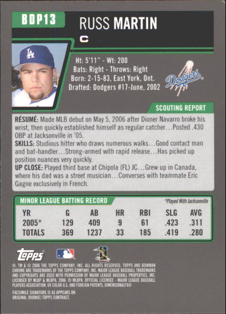 2006 Bowman Chrome Draft Baseball - Picture 26 of 368