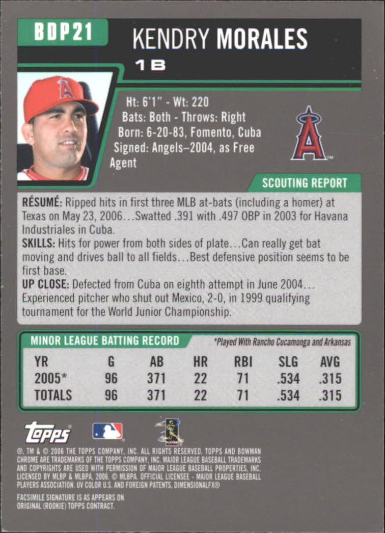 2006 Bowman Chrome Draft Baseball - Picture 42 of 368