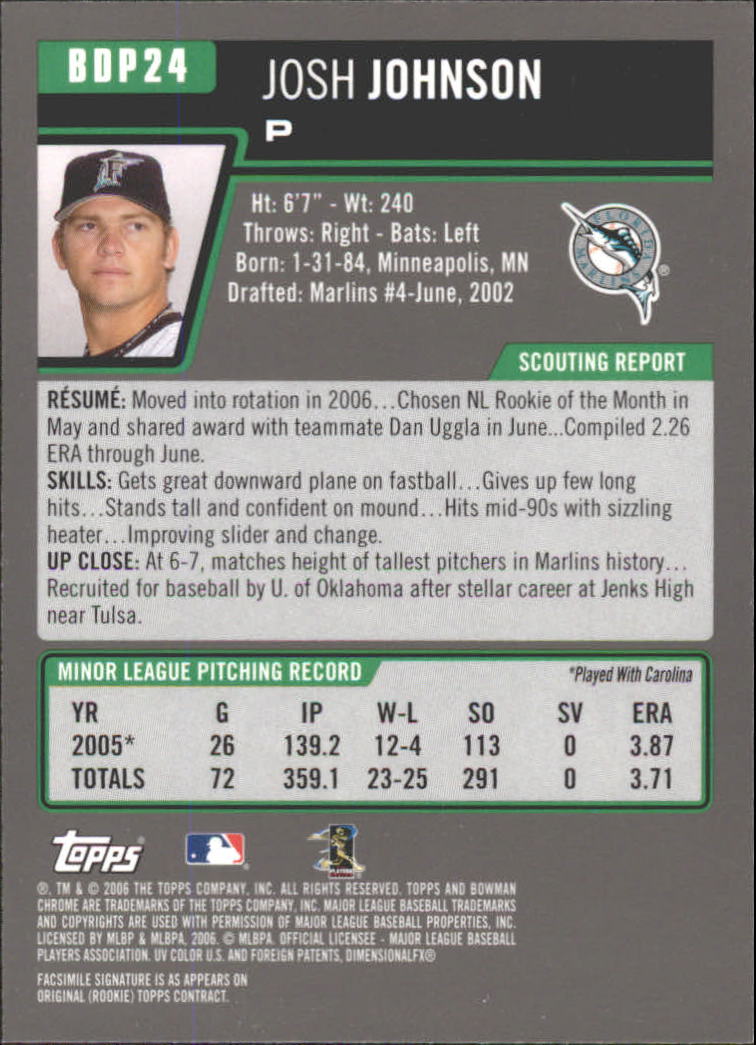 2006 Bowman Chrome Draft Baseball - Picture 46 of 368