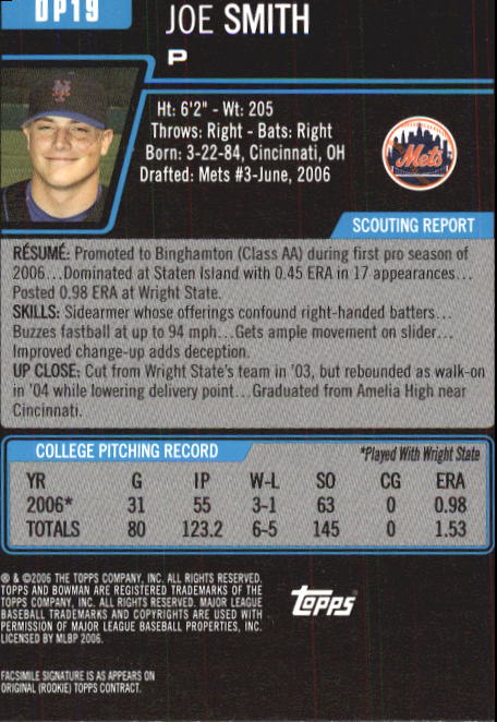 2006 Bowman Chrome Draft Baseball - Picture 141 of 368