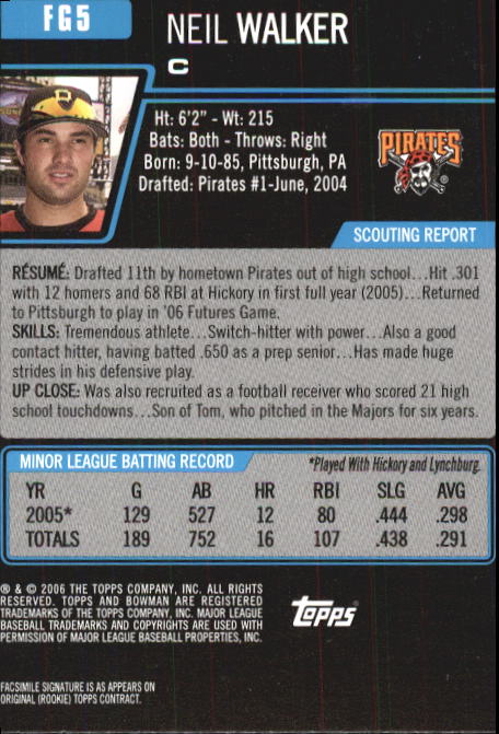 2006 Bowman Chrome Draft Baseball - Picture 262 of 368