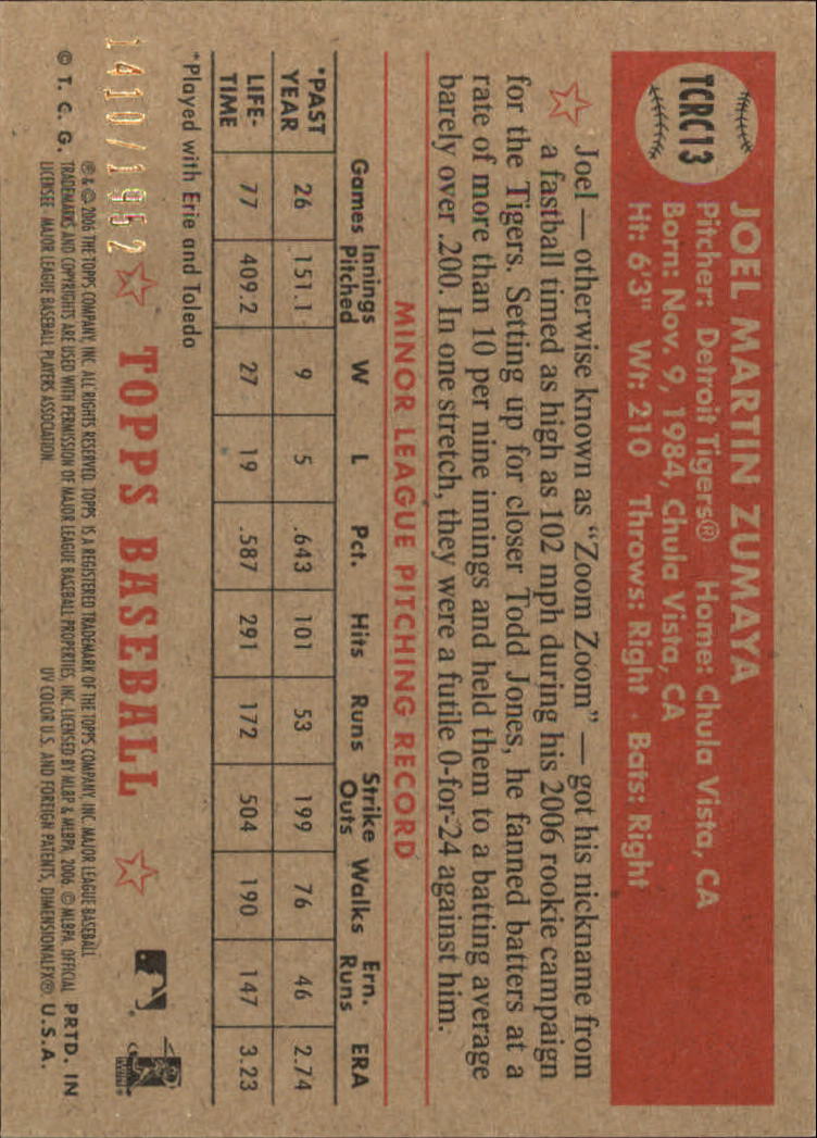 2006 Topps 52 (Rookies) Baseball Part 2 - Picture 46 of 140