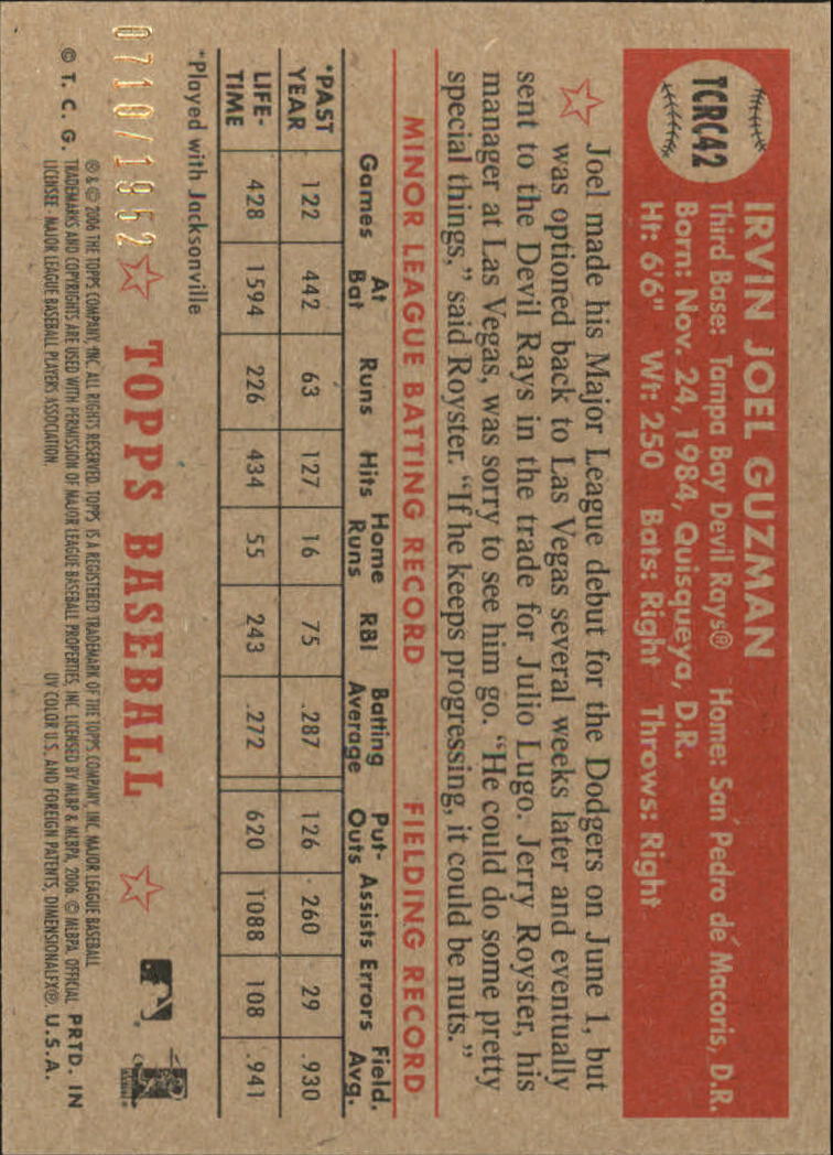 2006 Topps 52 (Rookies) Baseball Part 2 - Picture 58 of 140