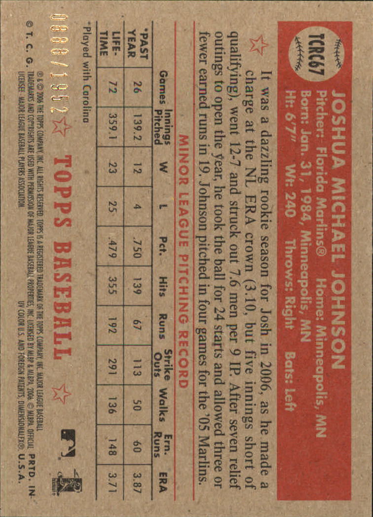 2006 Topps 52 (Rookies) Baseball Part 2 - Picture 64 of 140