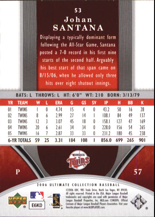 2006 Upper Deck Ultimate Collection - Jeff Kent #48 /799 for sale