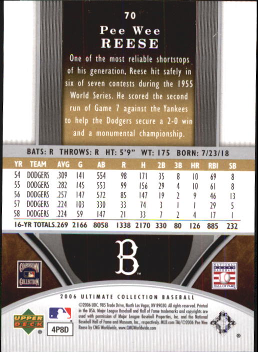 2006 Upper Deck Ultimate Collection - Jeff Kent #48 /799 for sale