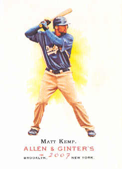 2007 Topps Allen and Ginter Baseball Part 1 - Picture 90 of 481