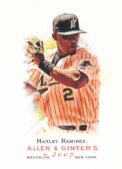 2007 Topps Allen and Ginter Baseball Part 1 - Picture 174 of 481