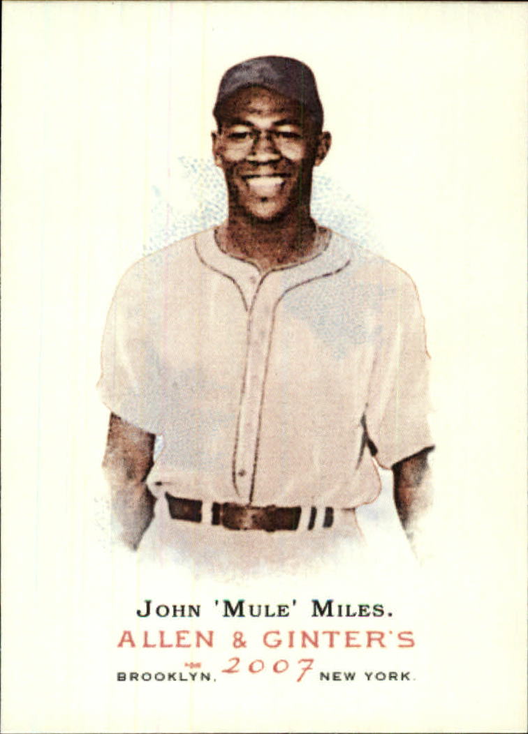 2007 Topps Allen and Ginter Baseball Part 1 - Picture 216 of 481