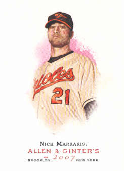 2007 Topps Allen and Ginter Baseball Part 1 - Picture 244 of 481