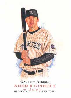2007 Topps Allen and Ginter Baseball Part 1 - Picture 250 of 481