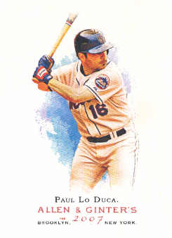 2007 Topps Allen and Ginter Baseball Part 1 - Picture 288 of 481