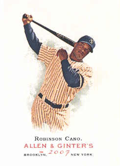 2007 Topps Allen and Ginter Baseball Part 1 - Picture 306 of 481