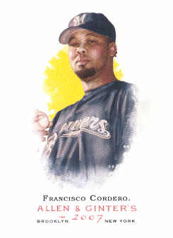 2007 Topps Allen and Ginter Baseball Part 1 - Picture 368 of 481
