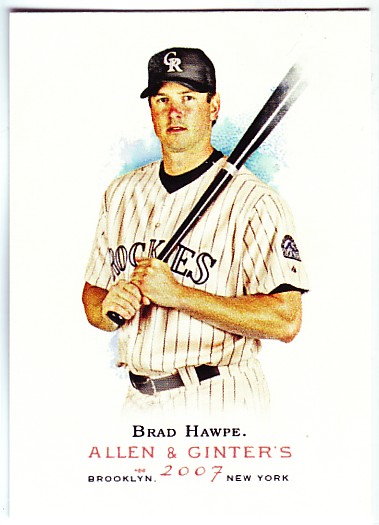 2007 Topps Allen and Ginter Baseball Part 1 - Picture 466 of 481