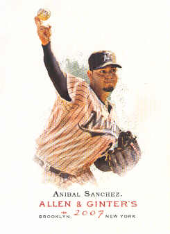 2007 Topps Allen and Ginter Baseball Part 2 - Picture 176 of 246