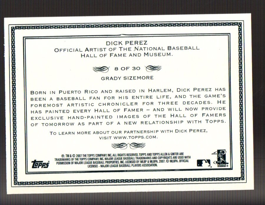 2007 Topps Allen and Ginter Baseball Part 2 - Picture 197 of 246