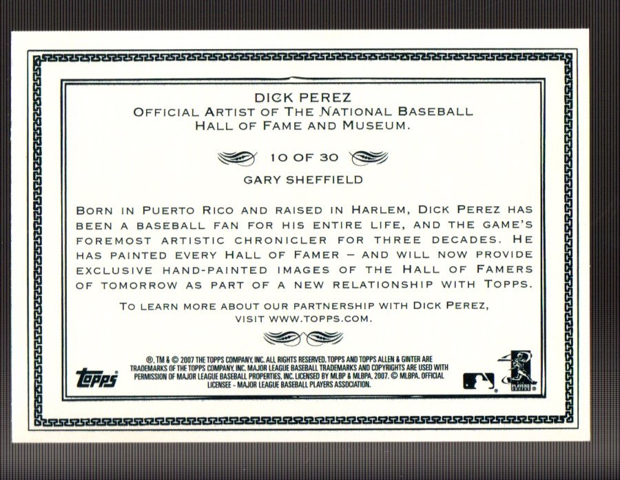 2007 Topps Allen and Ginter Baseball Part 2 - Picture 201 of 246