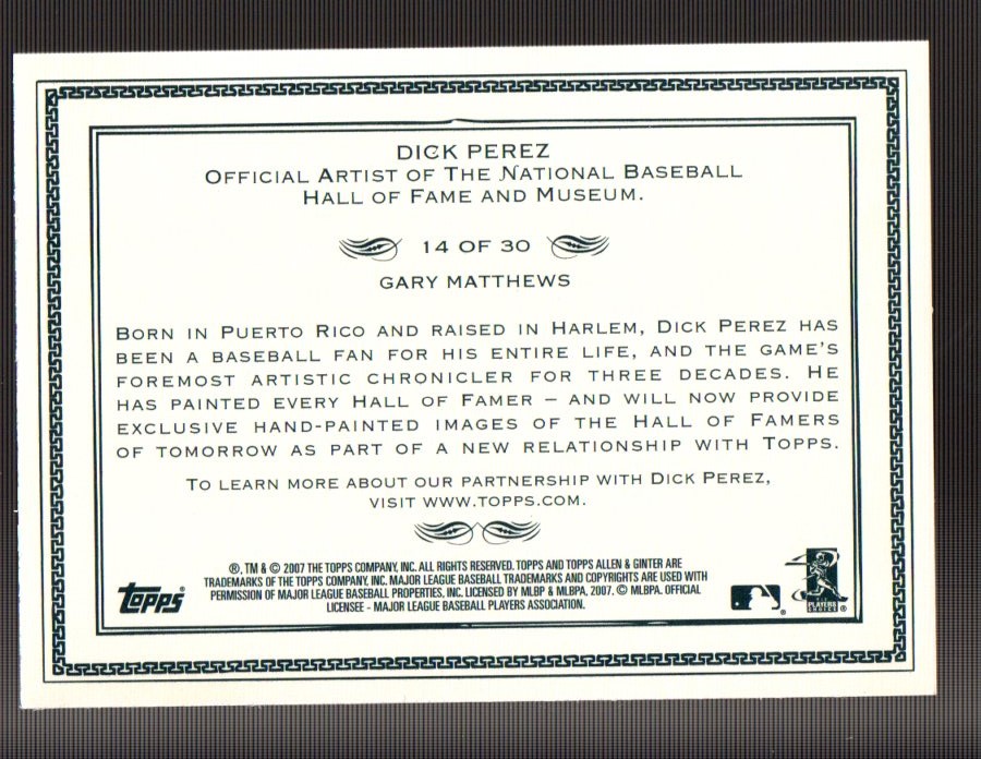 2007 Topps Allen and Ginter Baseball Part 2 - Picture 209 of 246