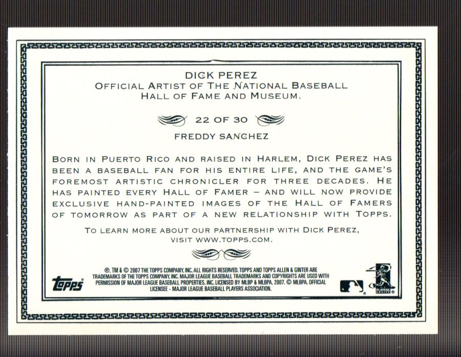 2007 Topps Allen and Ginter Baseball Part 2 - Picture 225 of 246