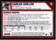 2007 Bowman Chrome Baseball Card Pick - Picture 180 of 427