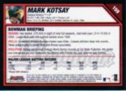 2007 Bowman Chrome Baseball Card Pick - Picture 313 of 427