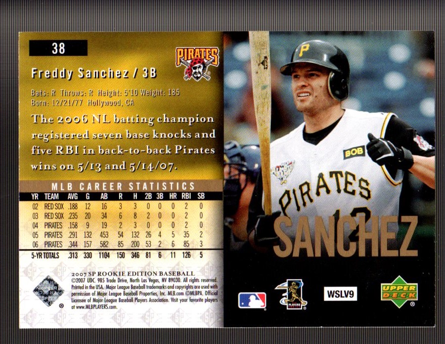 2007 SP Rookie Edition Baseball YOU PICK 