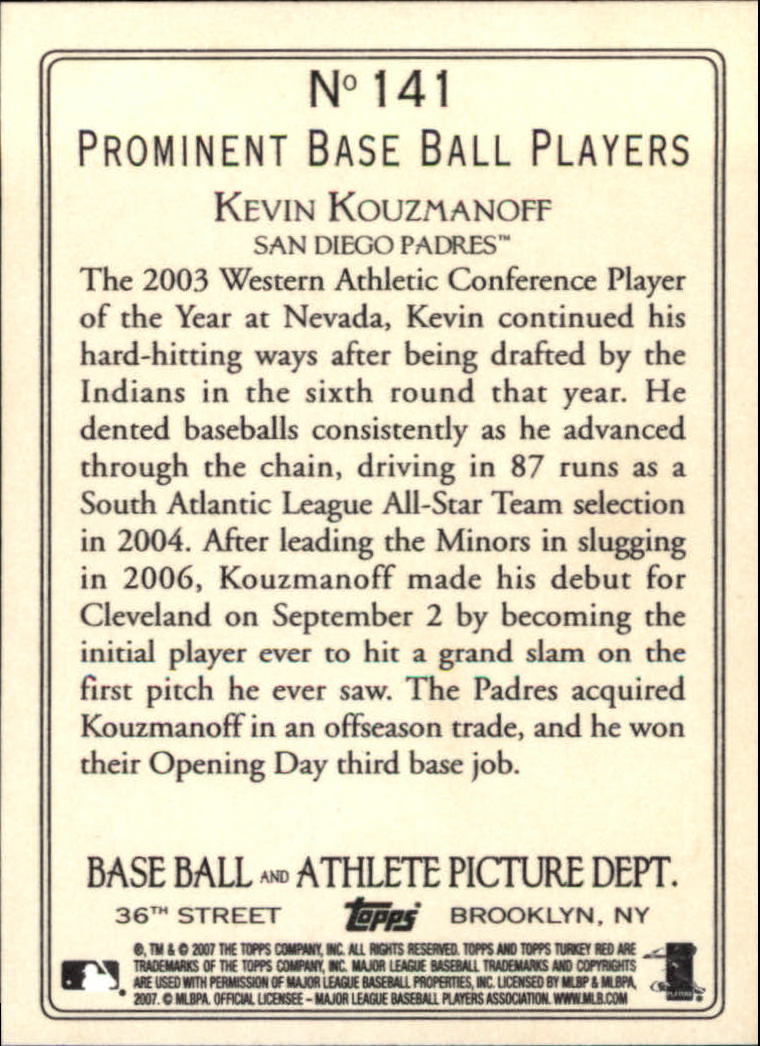 2007 Topps Turkey Red Baseball - Picture 235 of 355